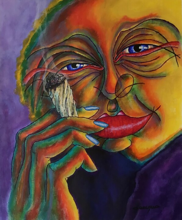 ADÈLE H 绘画, 22.1x18.1 in