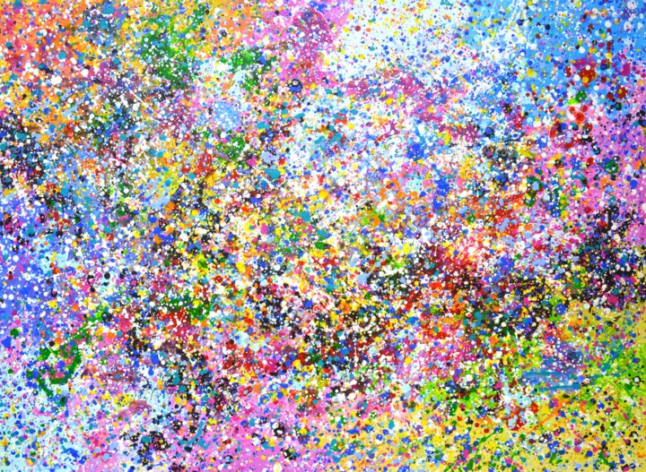 Carnival 22. 绘画, 39.4x55.1 in