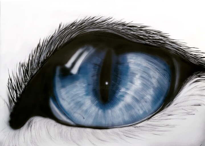 Auge 2022 绘画, 19.7x27.6 in