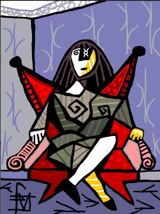 fauteuil de stars 数字艺术