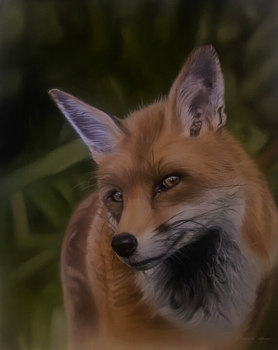 绘画,  31.9x25.6 in 