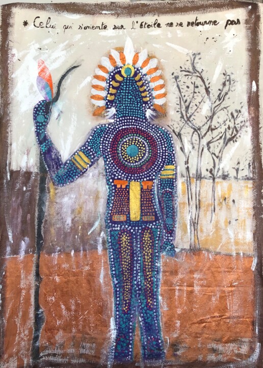 DEPARTURE 绘画, 55.1x43.3 in