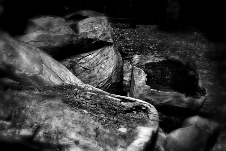 Photography titled "A Giant Sleeps." by Dave English, Original Artwork, Digital Photography