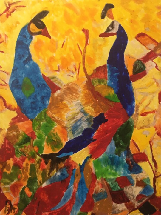 La grâce de l'amour 绘画, 19.7x15.8 in