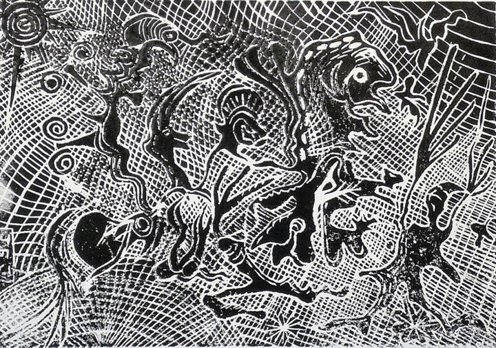 印花与版画,  5.9x8.3 in 
