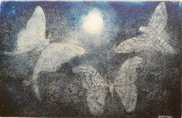 Printmaking,  7.9x11.8 in 