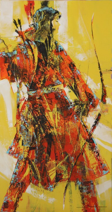 绘画,  39.4x19.7 in 