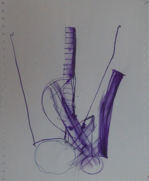 Radfahrendes 图画, 12x9.8 in