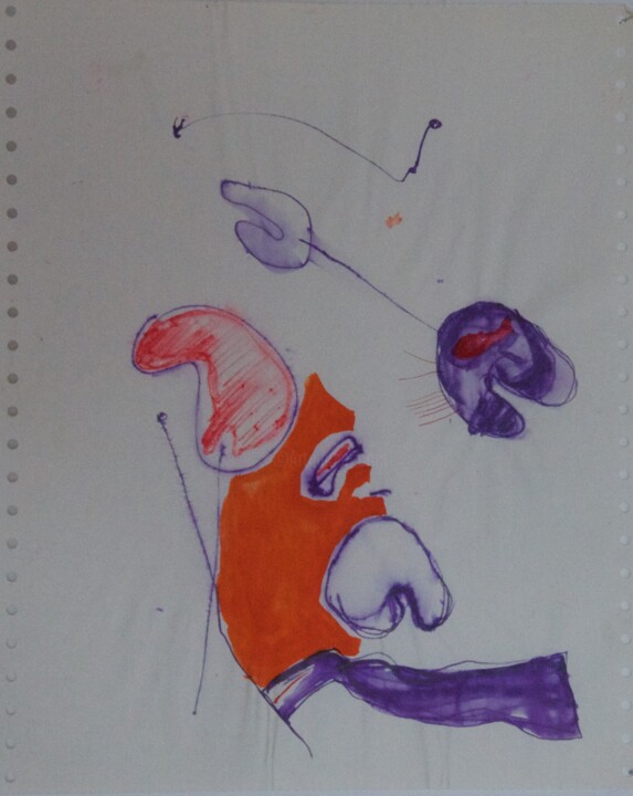 Amöben oder? 图画, 12x9.8 in
