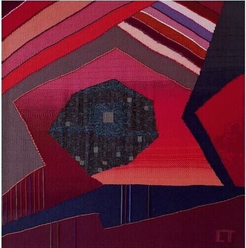 纺织艺术,  31.5x31.5 in 