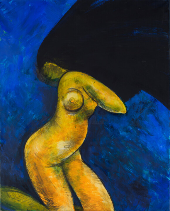 I am your destiny. Save UkraineI 绘画, 39.4x31.5 in