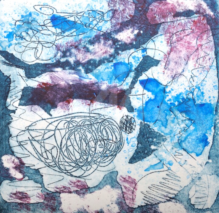 sdji 印花与版画, 3.9x3.9 in