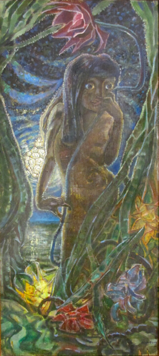绘画,  37x16.9 in 