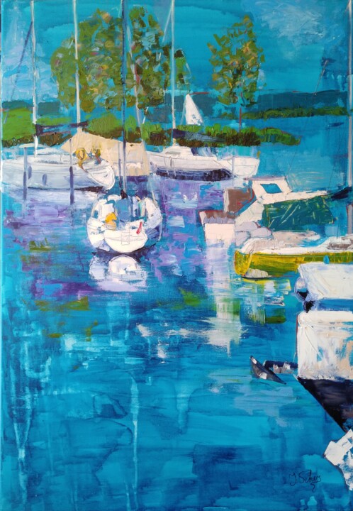 Segelclub Bregenz 绘画, 39.4x27.6 in
