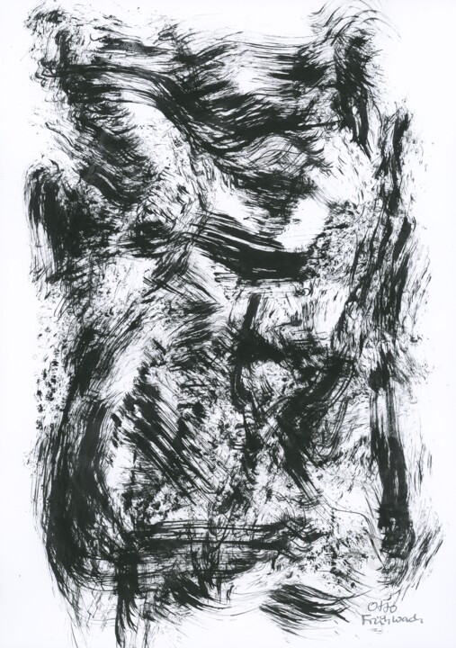 Maler und Poet - Painter and Poet - Peintre et poéte 绘画, 11.8x8.3 in