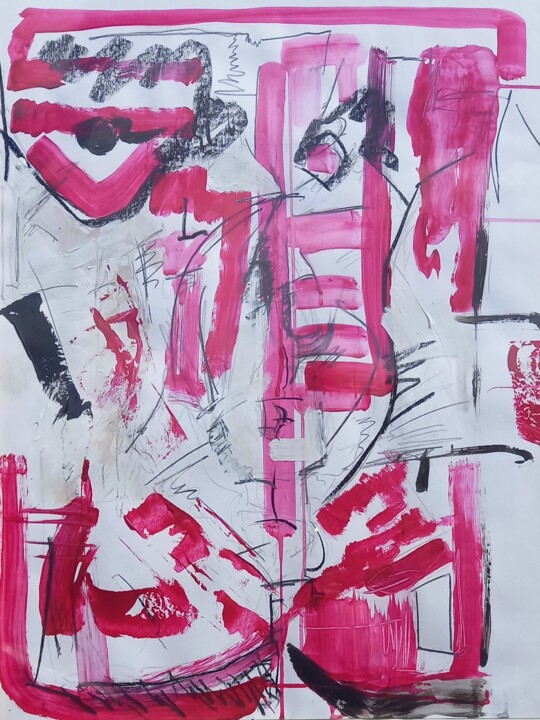 Marianne III 绘画, 25.6x19.7 in