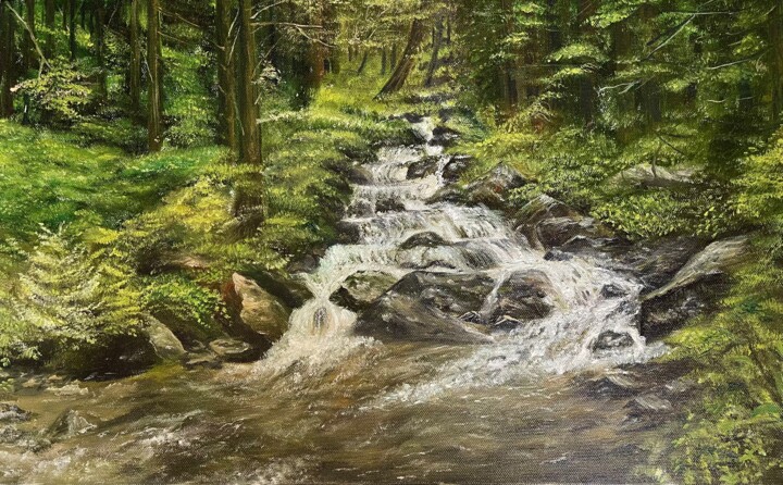 landscapes 绘画, 19.7x31.5 in