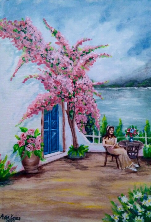Pintura titulada "MAKE A DIFFERENCE T…" por Ayşe Keleş, Obra de arte original, Acrílico
