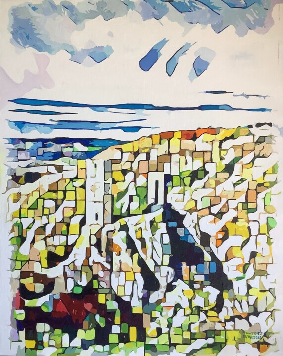 绘画,  36.2x28.7 in 