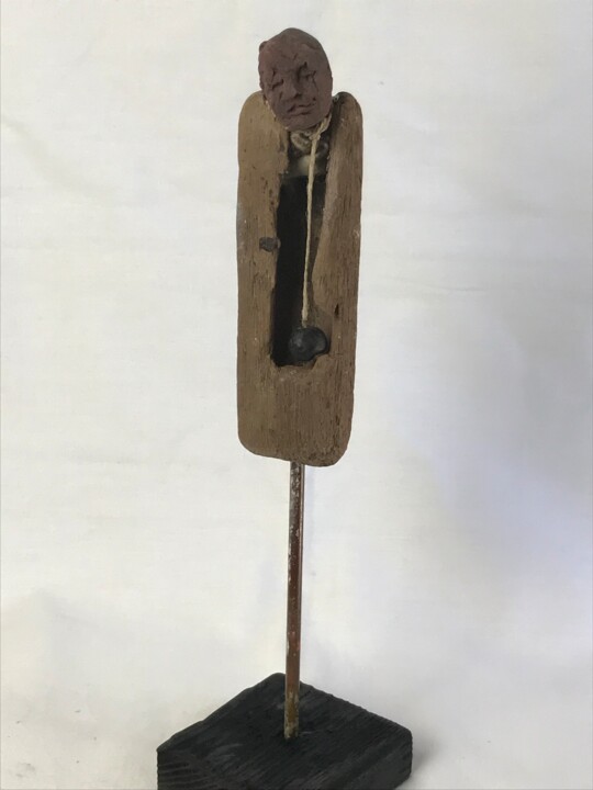 Tempus fugit 雕塑, 12.6x3.2 in