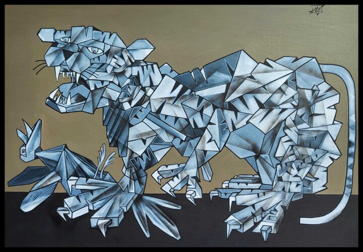 Broie du noir 绘画, 31.9x45.7 in