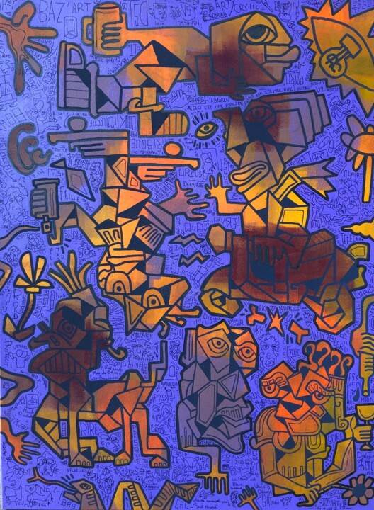 Baz’art vol 2 绘画, 31.5x23.6 in