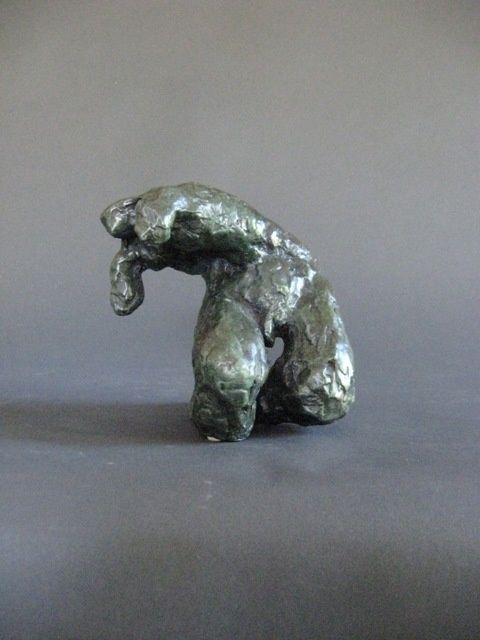 Sculpture titled "Falling Man (ms11)" by Richard Herr, Original Artwork