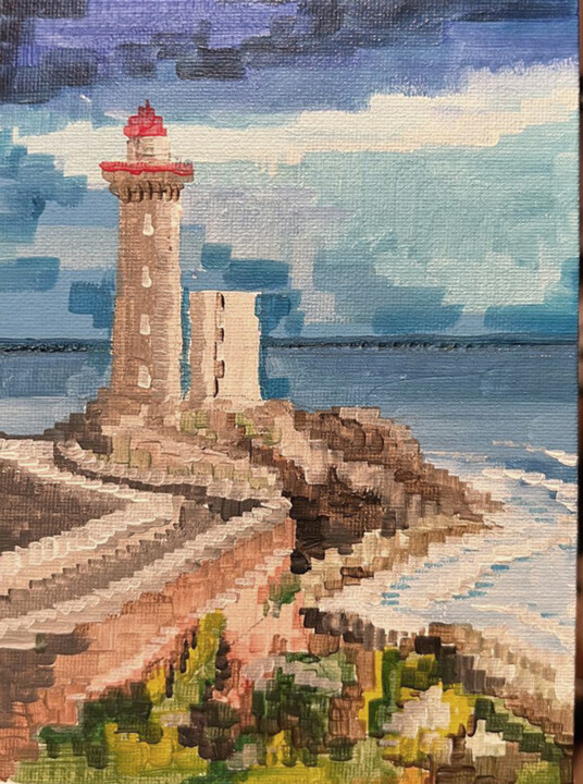 MyBrest1 绘画, 7.1x5.1 in
