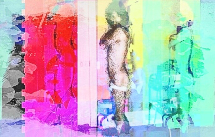 M.J (D‘après photo d‘un monde d‘avant, avant l‘après d‘avant 印花与版画, 6.7x11 in