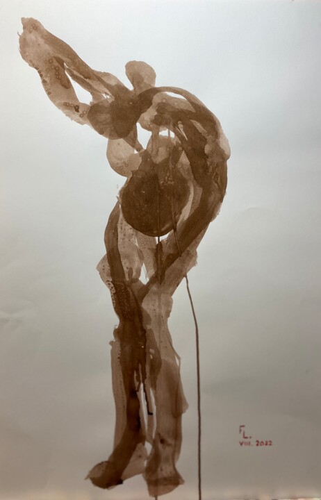 Je vous salue 绘画, 25.6x17.7 in