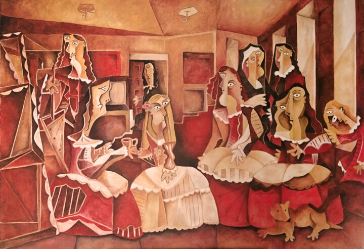 绘画,  35x51.2 in 
