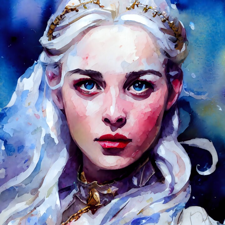 Daenerys Targaryen 数字艺术