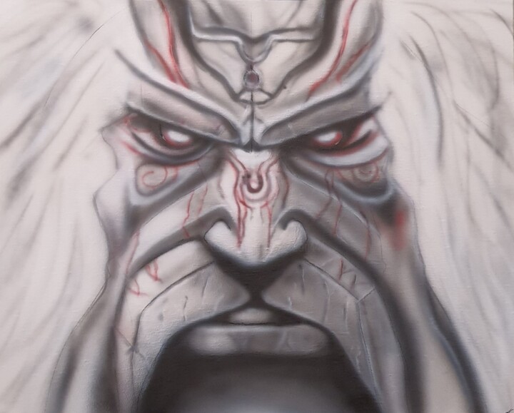 Dämon 绘画, 19.7x23.6 in