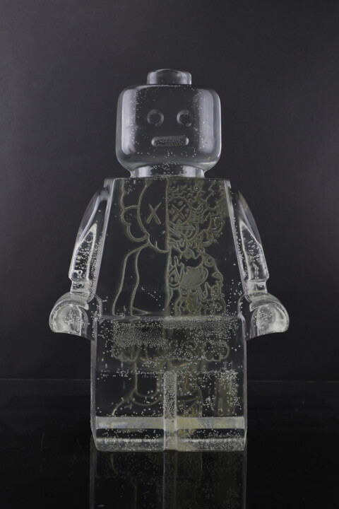 Roboclusion Kaïs size L 雕塑, 11.8x7.9 in