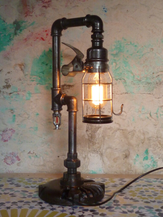LAMPE - LA BALADEUSE - Design, 17.3x6.3 in