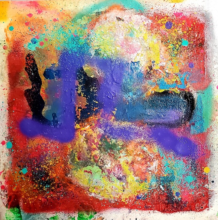 绘画,  13x13 in 
