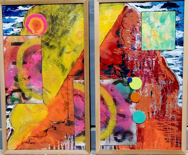 #120 绘画, 24x12 in