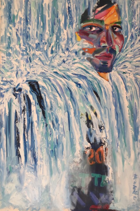 Pintura titulada "Anima" por Jeffry Burke, Obra de arte original, Oleo Montado en Bastidor de camilla de madera