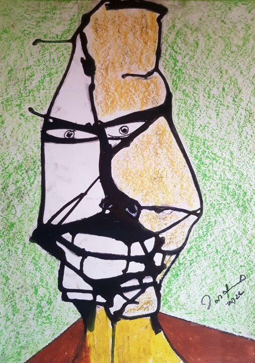 绘画,  27.6x20.1 in 