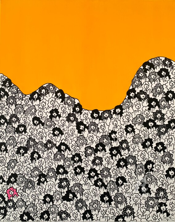 绘画,  31.9x25.6 in 