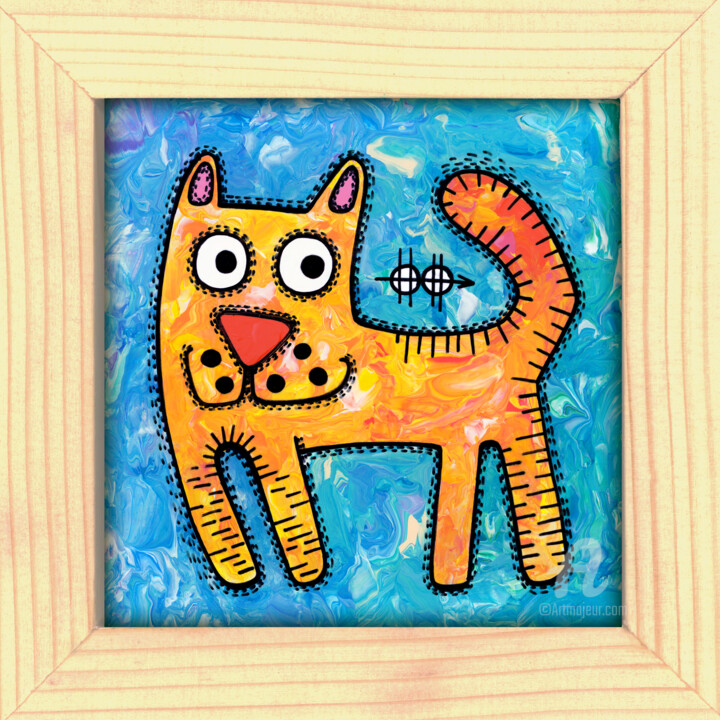 绘画,  4.7x4.7 in 