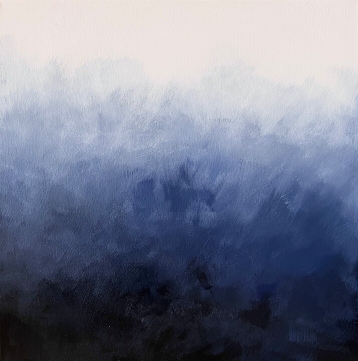 Painting titled "Gradient" by Daria Sugrobova, Original Artwork, Acrylic
