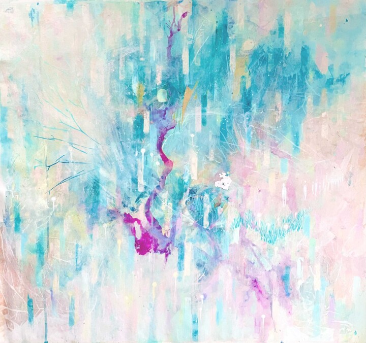 Maana is Manna et mana 绘画, 30x31 in
