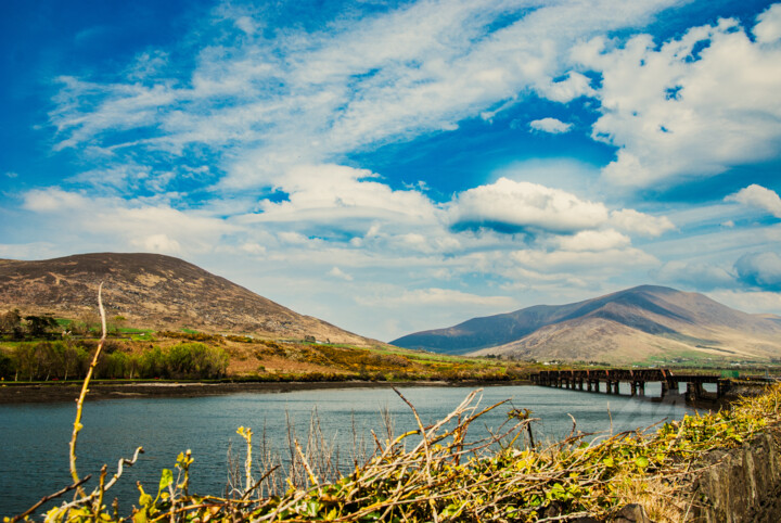 Fotografia zatytułowany „Cahersiveen” autorstwa Krystian Kaplon, Oryginalna praca, Fotografia cyfrowa