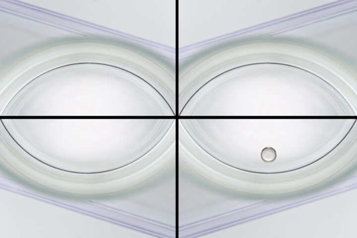 Fotografie getiteld "The circle and the…" door Roberto Colombo, Origineel Kunstwerk, Digitale fotografie