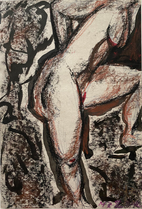 图画,  13.8x9.8 in 