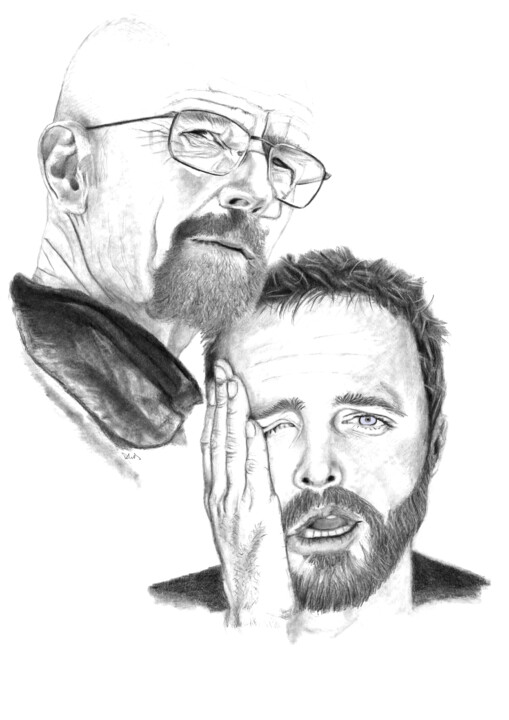 Breaking Bad 2 图画, 16.5x11.7 in