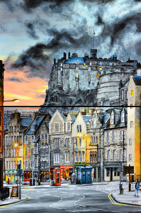 Edinburgh Pittura, 70,9x47,2 in