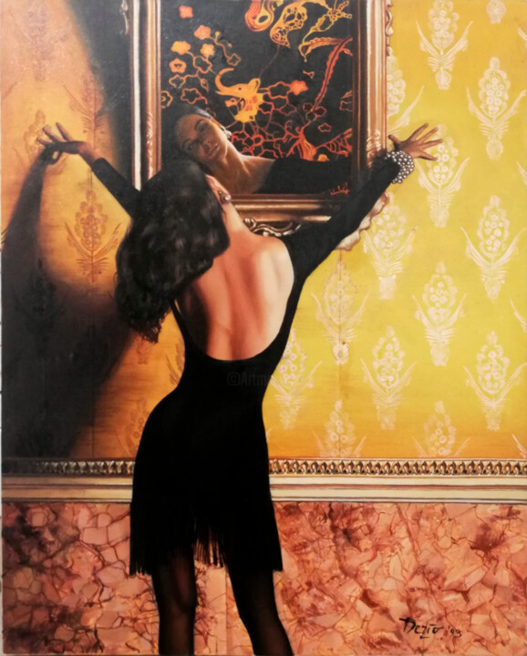 the dream 绘画, 19.7x15.8 in