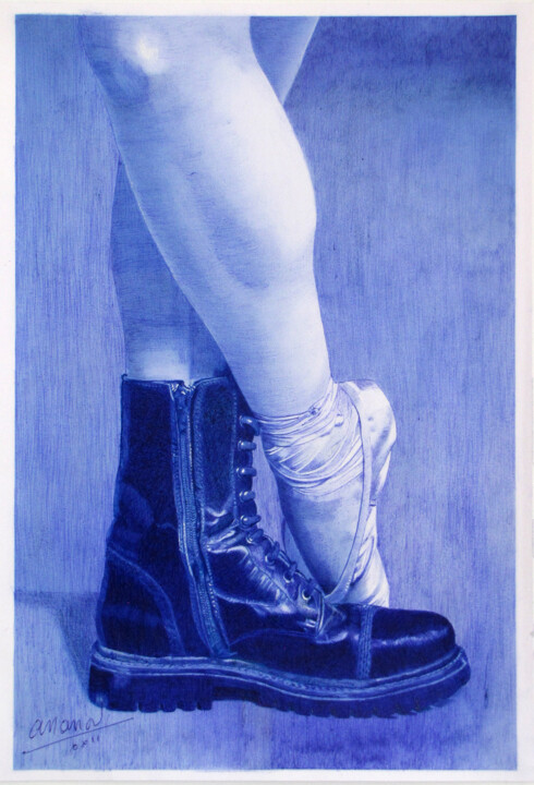 La Belle et la Bête 图画, 19x13 in